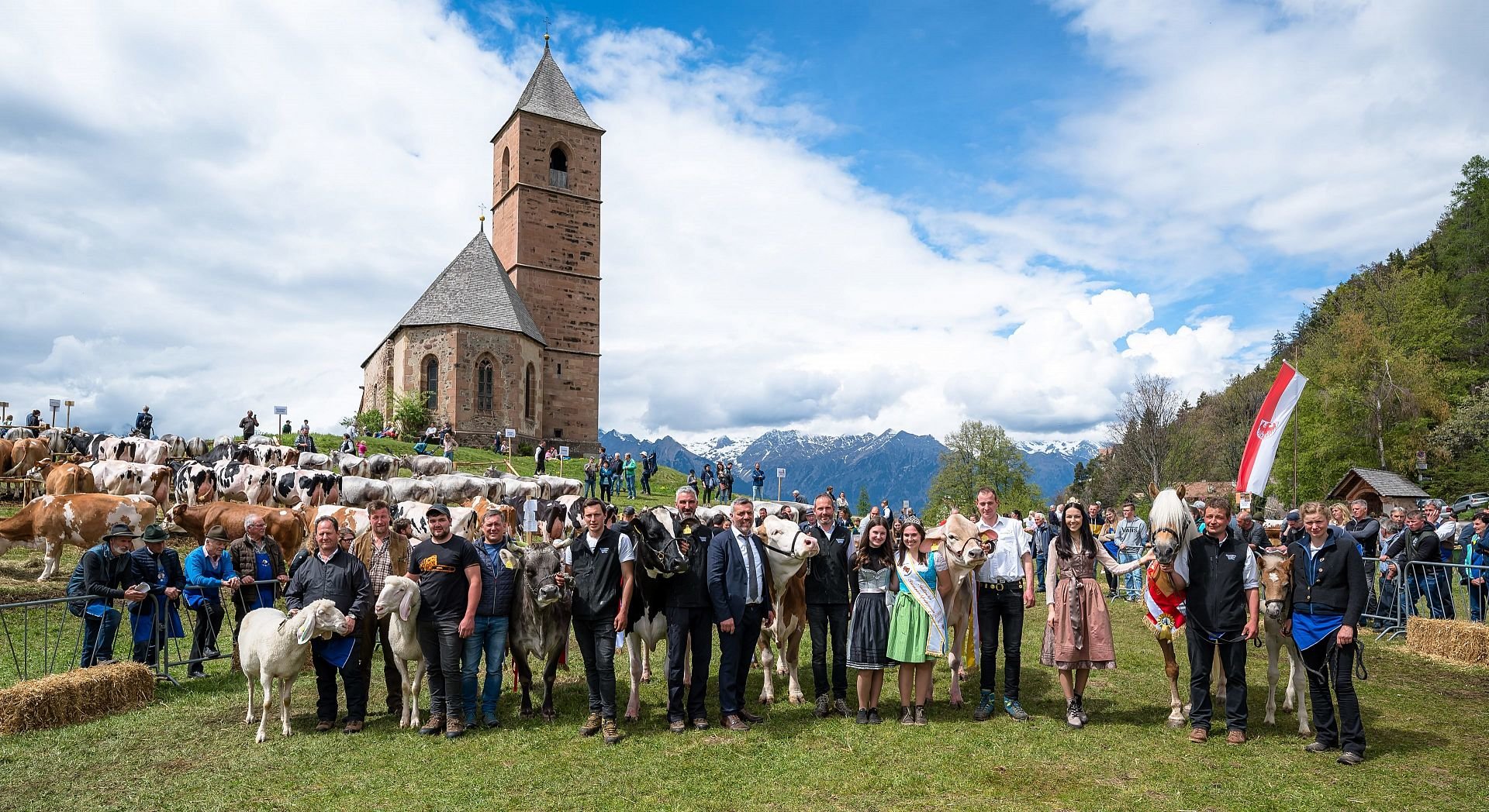 Gemeinsame Tierschau Hafling am 04. Mai 2024