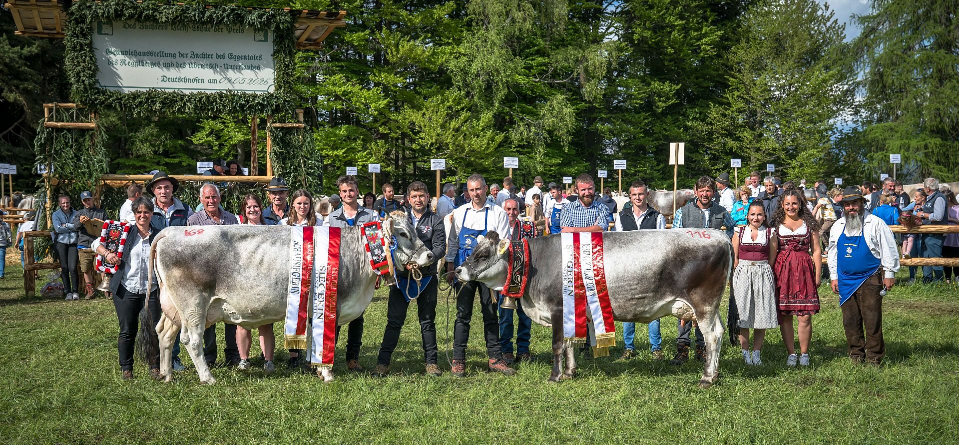 Grauvieh-Ausstellung Eggental | Regglberg | Unterland 9. Mai 2026