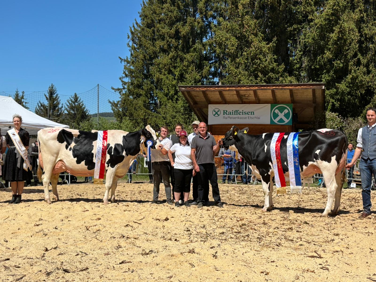 Reihung Gemeinsame Tierschau Mölten am 25. April 2026