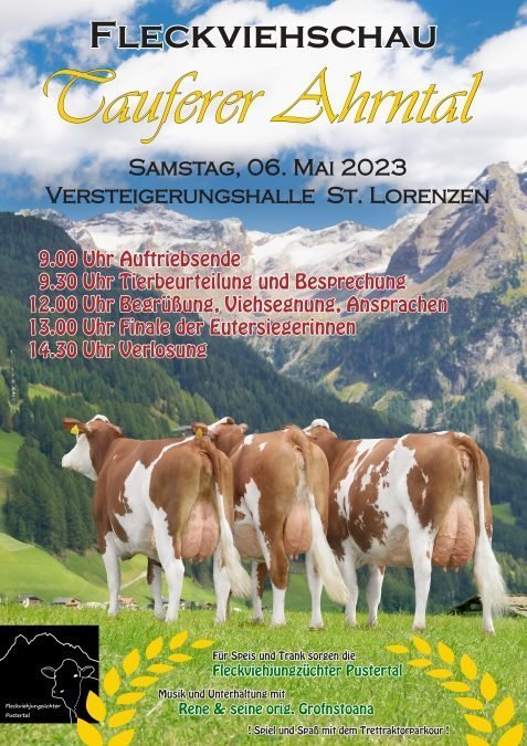 FLECKVIEH-UND SPRINZENSCHAU TAUFERER AHRNTAL