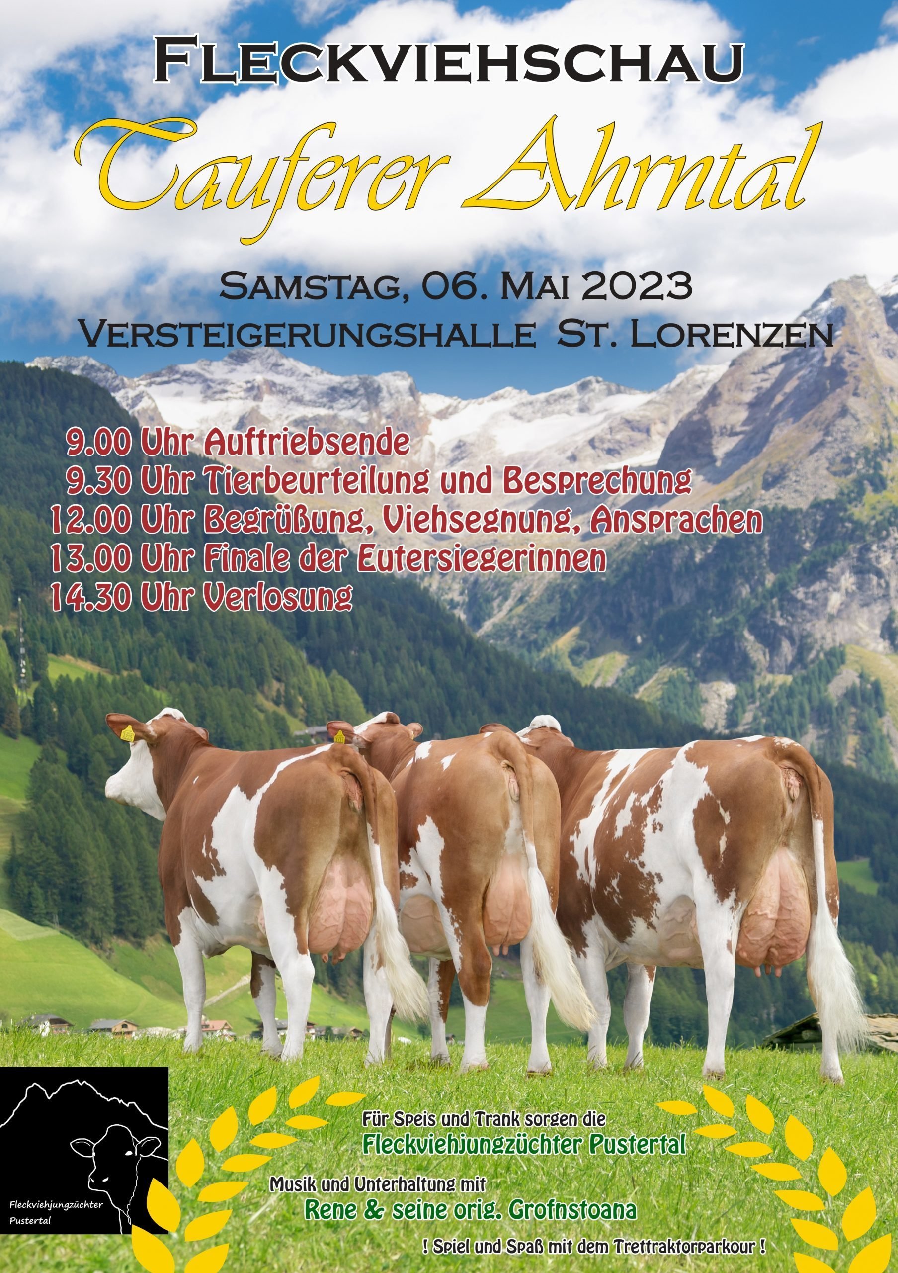 FLECKVIEH-UND SPRINZENSCHAU TAUFERER AHRNTAL