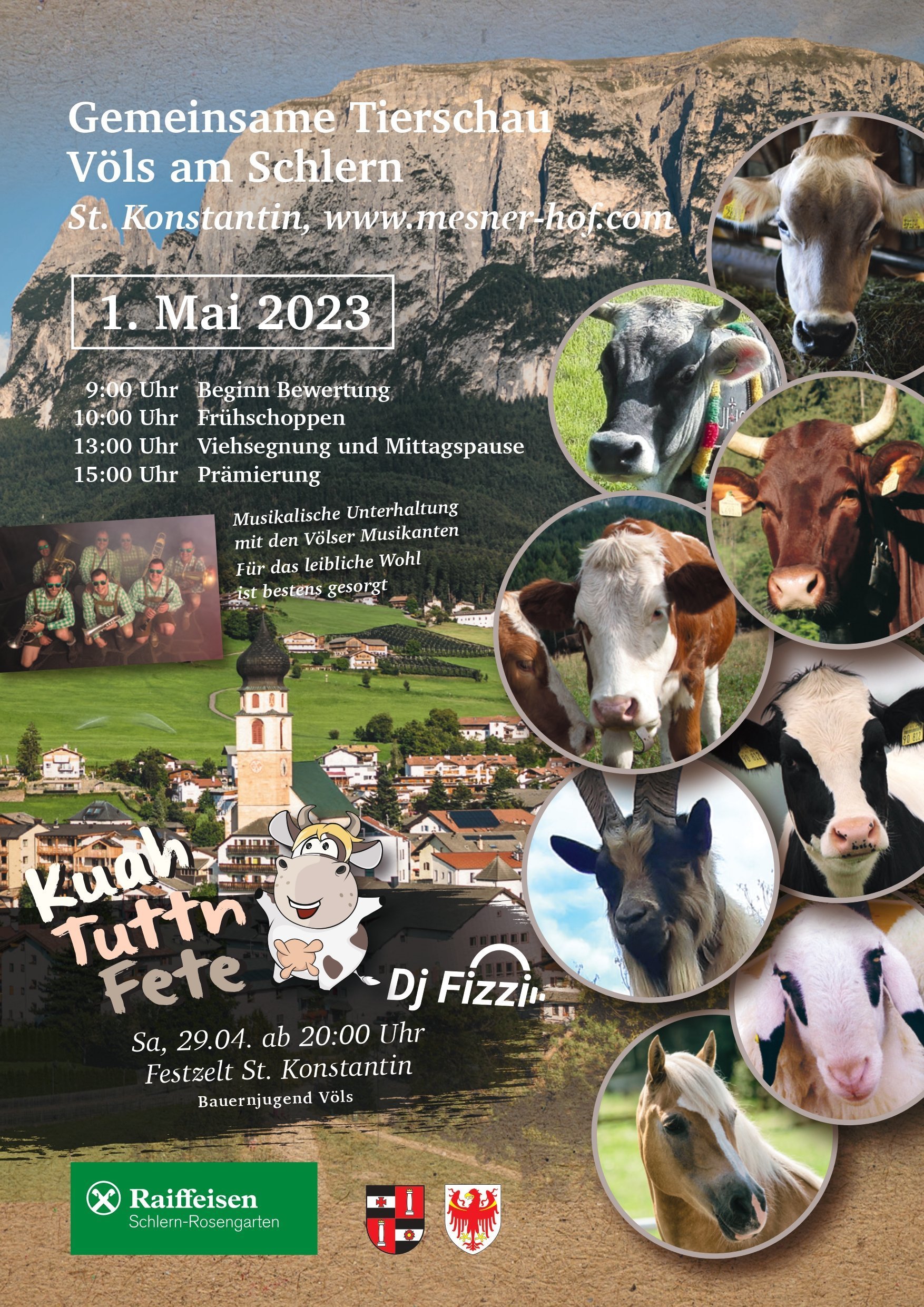 GEMEINSAME TIERSCHAU VÖLS AM SCHLERN